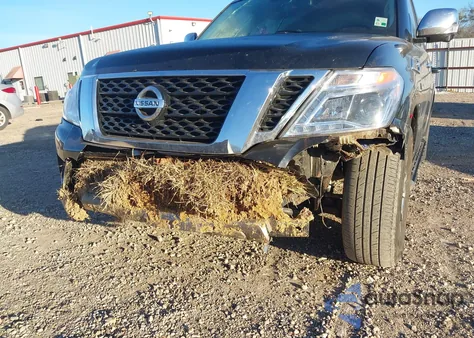 2020 Nissan Armada Sl 2Wd from USA, damaged, VIN JN8AY2ND6L9110849